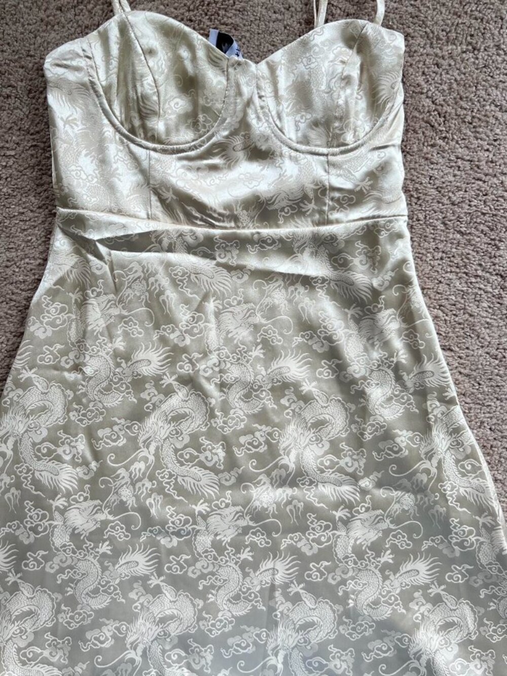 Princess Polly Women's Cream Dress